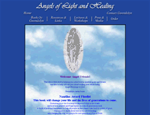 Tablet Screenshot of angelsoflightandhealing.org
